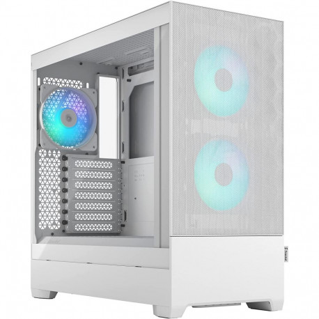Fractal Design Pop Air RGB white TG Clear Tint, Tower Case (white)