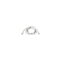 goobay Patch cable Cat6 U/UTP flat white 1,0m