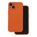 Silicon case for iPhone 15 6,1" orange