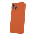 Silicon case for iPhone 15 6,1" orange