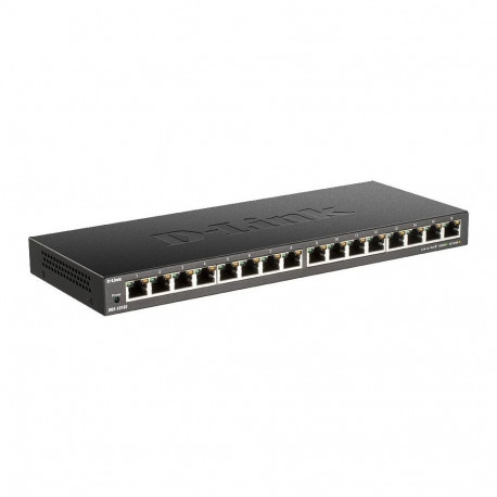 D-Link lüliti DGS-1016S haldamata gigabit Ethernet (10/100/1000), must