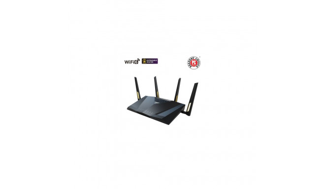 ASUS RT-AX88U wireless router Gigabit Ethernet Dual-band (2.4 GHz / 5 GHz) Black