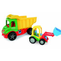 Vehicles Multi Truck and buggy buldozer set