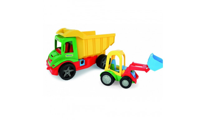 Vehicles Multi Truck and buggy buldozer set