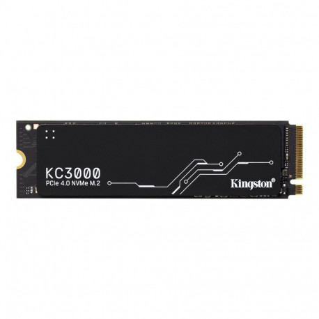 Kingston KC3000 512 GB M.2 2280 SSD PCIe 4.0 NVMe lugemiskiirus 3900 MB/s kirjutamiskiirus 7000 MB/s