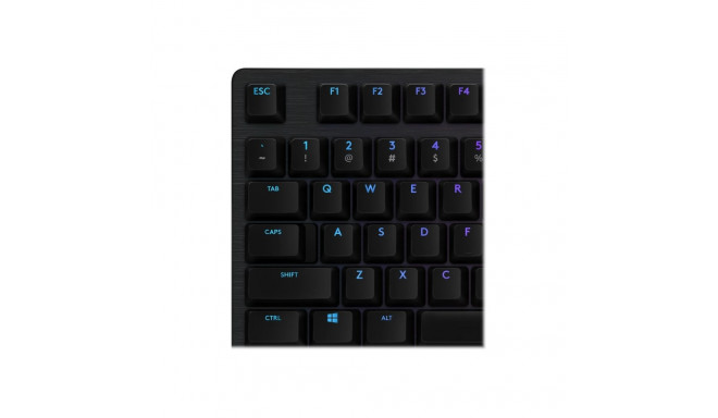 LOGITECH Gaming G512 Keyboard backlit USB Nordic key switch GX Red Linear carbon