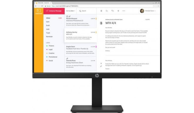 HP P24h G4 FHD Monitor