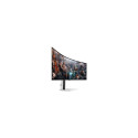 Samsung Odyssey G93SC computer monitor 124.5 cm (49&quot;) 5120 x 1440 pixels Dual QHD OLED Silv