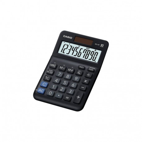 Lauakalkulaator Casio MS-10F - 10 numbriline suur ekraan, tava- ja päikesepatarei, 147x103x29mm, tax