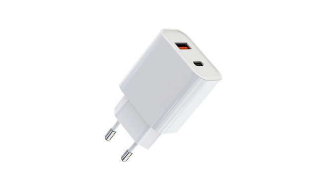 Caruba 20W Wall Charger USB C + USB A