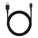 Data Cable Blue Star - USB A to USB C 3A - black