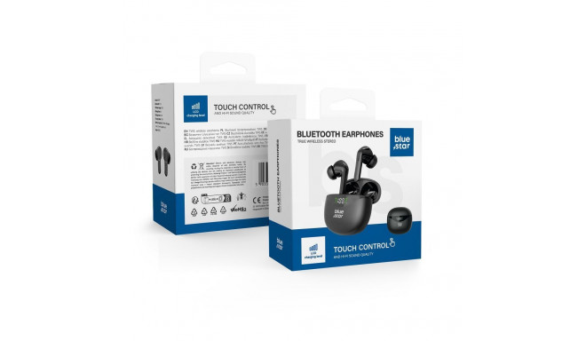 Wireless earphones Blue Star T60 TWS black