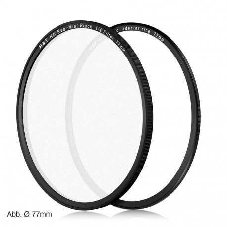H&Y HD EVO Black Mist 1/2 Filter 72mm