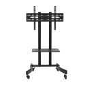 TV trolley stand Maclean, professional, on wheels, max 32-65", max 40kg, MC-739