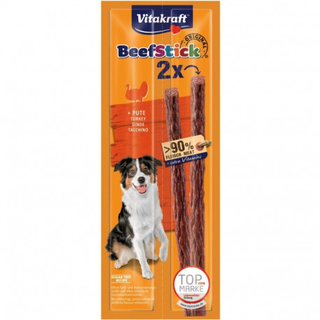 VITAKRAFT Beef Stick kalkuniga koeramaius 2x12 g