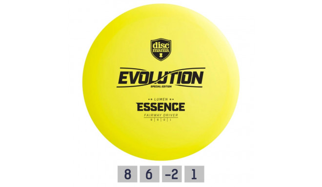 Discgolf DISCMANIA Fairway Driver NEO ESSENCE Evolution yellow 8/6/-2/1