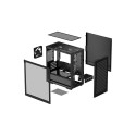 Deepcool | CH370 | Side window | Black | Micro ATX | Power supply included No | ATX PS2