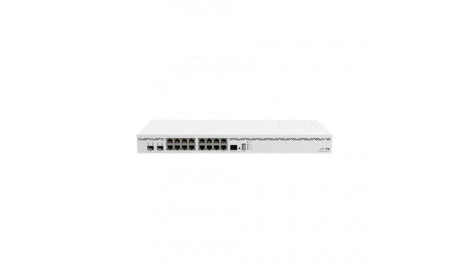Mikrotik Cloud Core Router CCR2004-16G-2S+, 2x10G SFP+ ports, 16x Gigabit LAN ports, 1x RJ45 Serial 