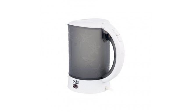 Adler | Travel Kettle | AD 1268 | Standard | 600 W | 0.6 L | Plastic | White