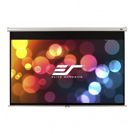 Elite Screens | M85XWS1 | Diagonaal 215 cm | 1:1 | Vaadatava ekraani laius (W) 152,4 cm | Valge