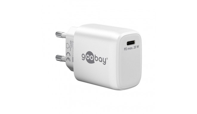 Goobay 65406 USB-C PD GaN Fast Charger (20 W)