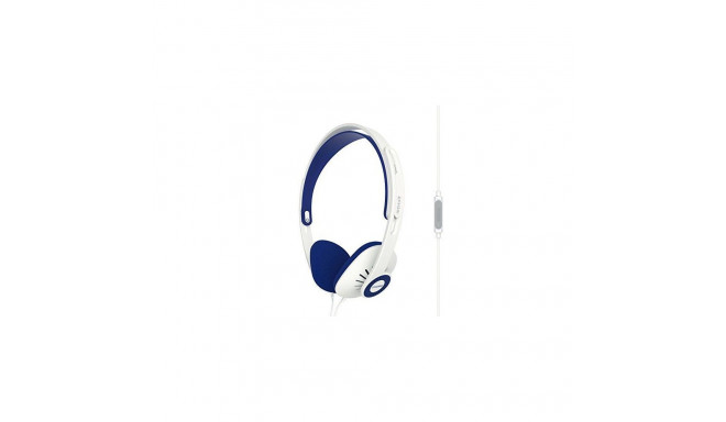 Koss Headphones KPH30iW On-Ear, Microphone, 3.5 mm, White