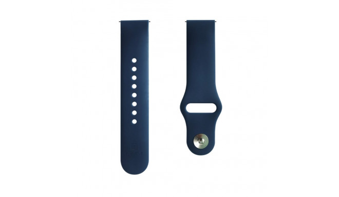 Evelatus 22mm Silicone Loop Watch Straps (S/M 110mm) Blue