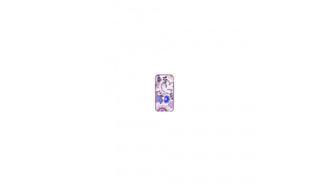 Devia Apple iPhone X Crystal Bloosom case Rose Gold
