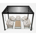 Varikatus MIRADOR-111 3x3m, tumehall