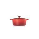 Le Creuset Signature Roaster round 24cm cherry red (21177240602430)