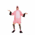 Costume for Adults     Pink flamingo (4 Pieces) - L