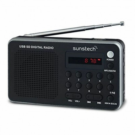 Kaasaskantav Digitaalne Raadio Sunstech RPDS32SL Wi-Fi