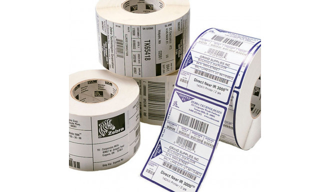 Printer Labels Zebra Select 2000T White Ø 25 mm (12 Units)
