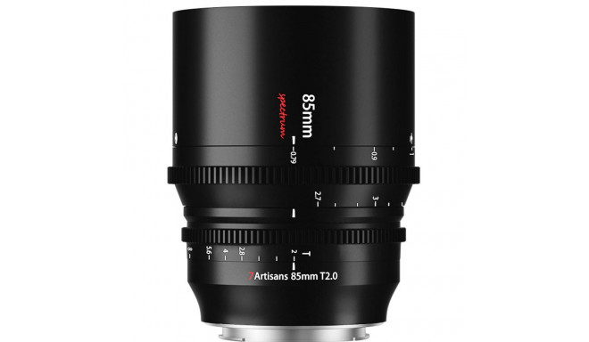 7Artisans objektiiv Spectrum 85mm T2.0 Sony FE (FF)
