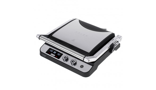 Adler | Electric Grill | AD 3059 | Table | 3000 W | Stainless steel/Black