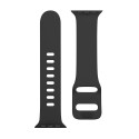 Tactical Apple Watch 38/40/41mm Silicone Strap with Buckle Black