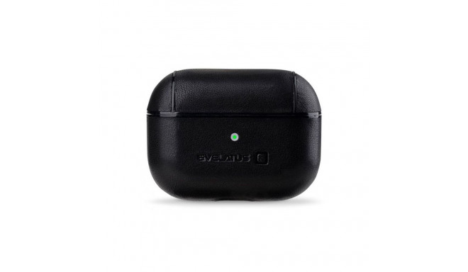 Evelatus Apple AirPods Pro Leather Protective Case Black