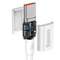 Baseus Superior seeria kaabel USB-C USB-C, 100W, 1m (valge)