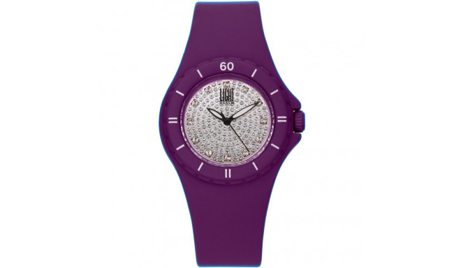 Naiste Kell Light Time SILICON STRASS (Ø 36 mm)