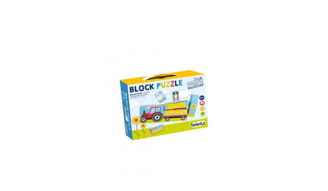 Beleduc 11300 Block puzzle 17 pc(s) Farm