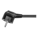 Deltaco GT-0422 power extension 5 m 4 AC outlet(s) Indoor Black