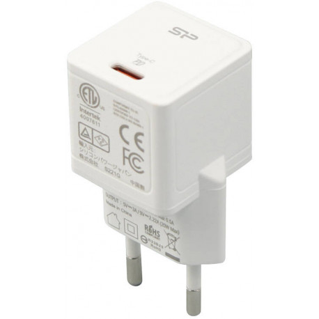 Silicon Power laadija USB-C PD QM12 20W, valge (avatud pakend)