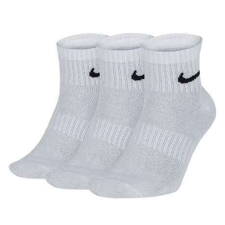 Skarpety Nike Everyday Lightweight Ankle 3 pary białe SX7677 100 38-42