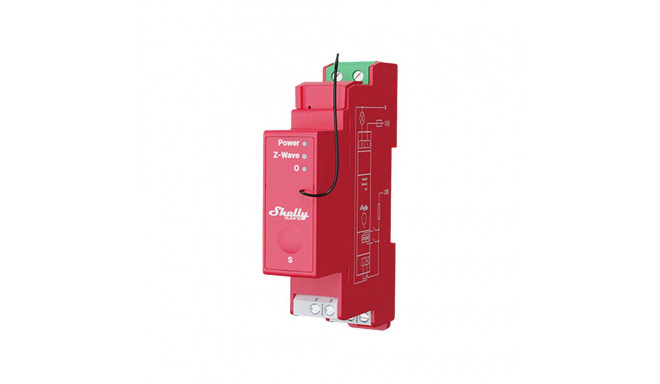 Shelly Qubino Pro 1PM DIN rail Relay, 1-channel, Z-Wave (Power measurement)