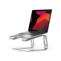 Aluminium laptop stand silver