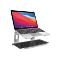 Aluminium laptop stand silver