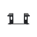 Aluminium laptop stand black