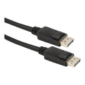 Gembird | Black | 2x Displayport (male) | DisplayPort cable, 4K | DisplayPort to DisplayPort | 5 m