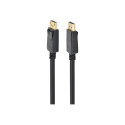 Gembird | Black | 2x Displayport (male) | DisplayPort cable, 4K | DisplayPort to DisplayPort | 5 m