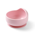 Babyono silicone suction bowl pink 1481/02